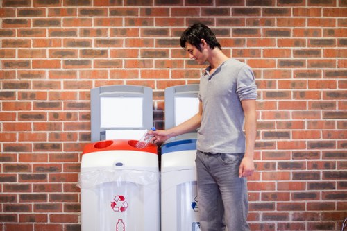 Disposal and recycling process during loft clearance
