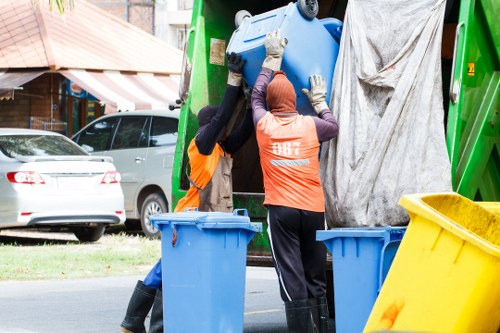 Recycling electronics during office clearance