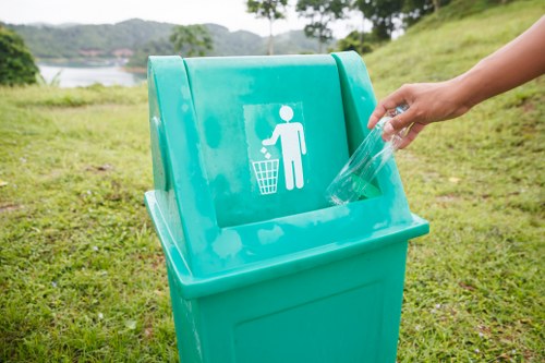 Modern waste management equipment used by Fitzrovia businesses