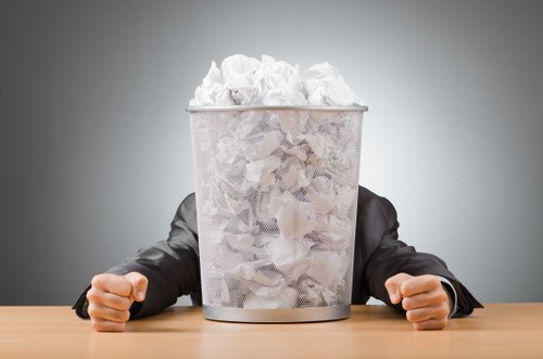 Eco-friendly office clearance process